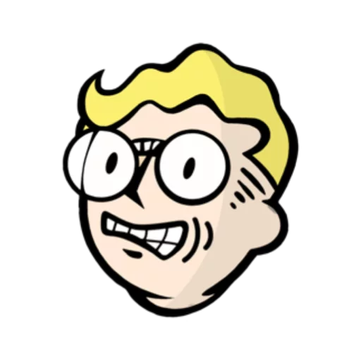 Стикер fallout_emoji - 1