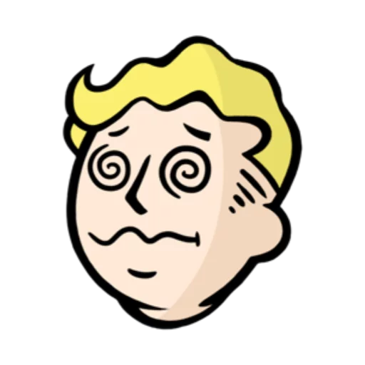 Стикер fallout_emoji - 1