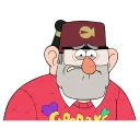Sticker Gravity Falls - 2