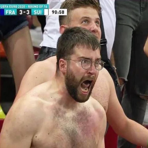 person man human face