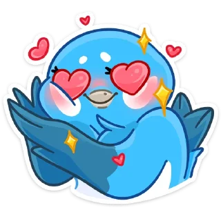 Sticker Семейные птенчики :: @stickroom - 8