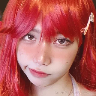 Человек рыжие волосы чёлка