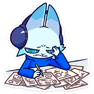 Стикер Эф от @TgSticker - 2