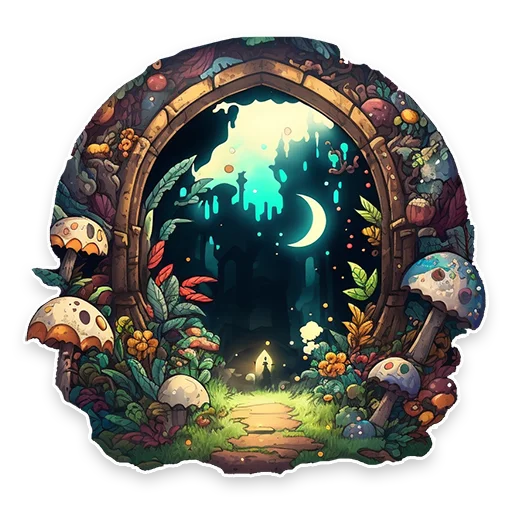 Стикер Фэнтези by @Fantasy_Paradox - 2