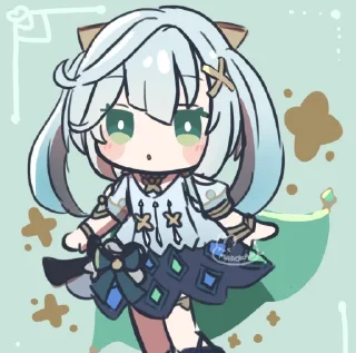 Sticker Faruzan @itsgensharts - 4