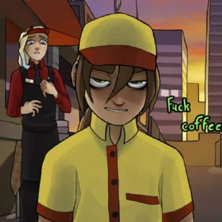 Sticker ты лучшая жопа на факультете - 0