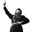 эскиз человеческое лицо танцевать