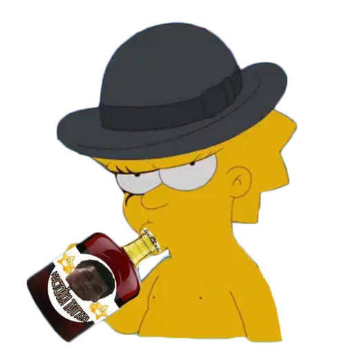 шляпа мультфильм модный аксессуар