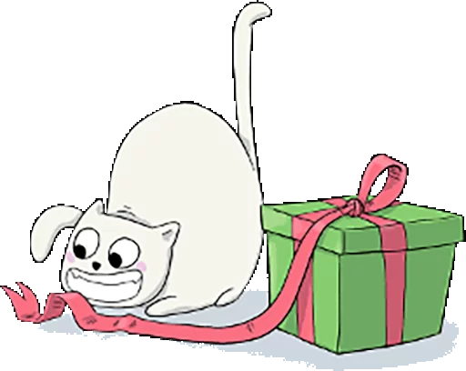 Стикер fat_cat - 1