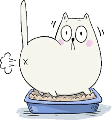 Стикер fat_cat - 1