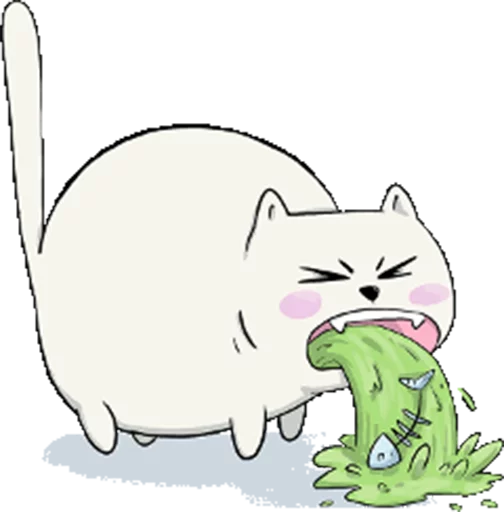 Стикер fat_cat - 1