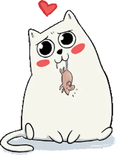 Стикер fat_cat - 1