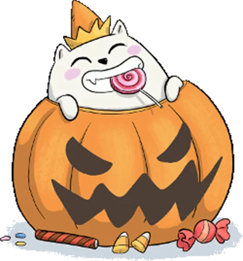 Стикер fat_cat - 1