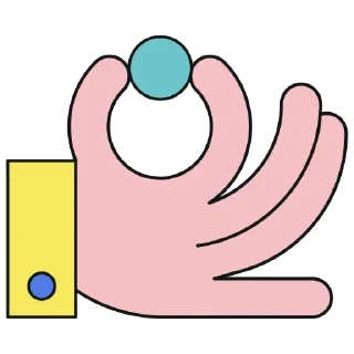 Sticker Fat funny guy @stickersb2b - 4