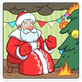Sticker Дедушка Мороз (@TgSticker) - 3