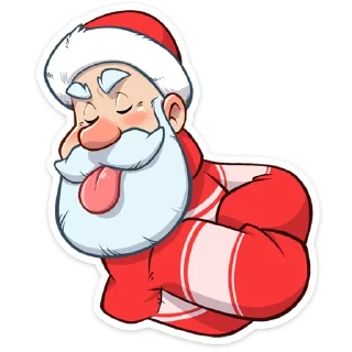 Sticker Дедушка Мороз (@TgSticker) - 2
