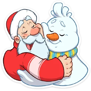 Sticker Дедушка Мороз (@TgSticker) - 6
