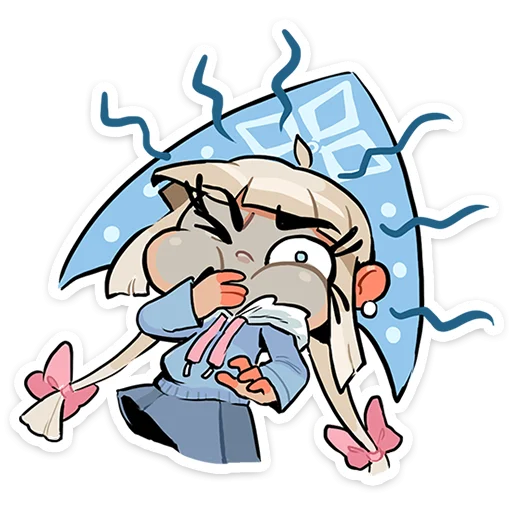 Sticker fatherfrostandsnowmaiden - 1