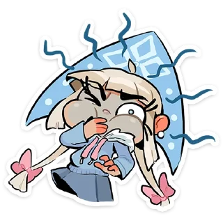 Sticker Дед Мороз и Снегурочка :: @stickroom - 4