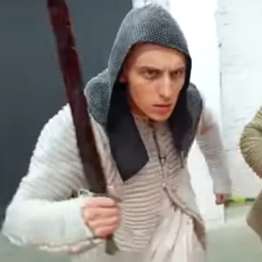 person human face clothing