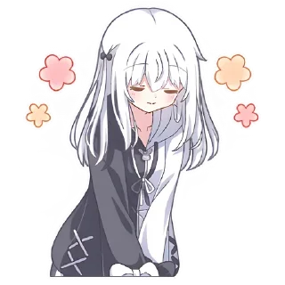 Стикер Инь-Янь тян @anime_stickerr - 6