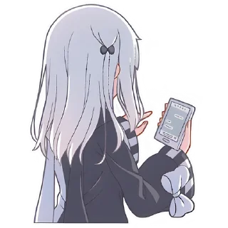 Стикер Инь-Янь тян @anime_stickerr - 3