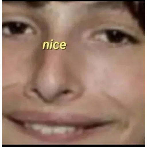 text human face smile