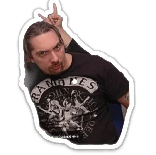 Sticker король и шут - 3