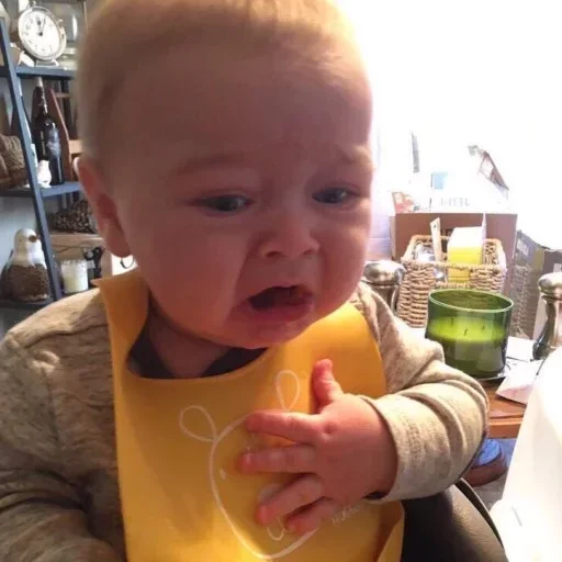 person human face baby