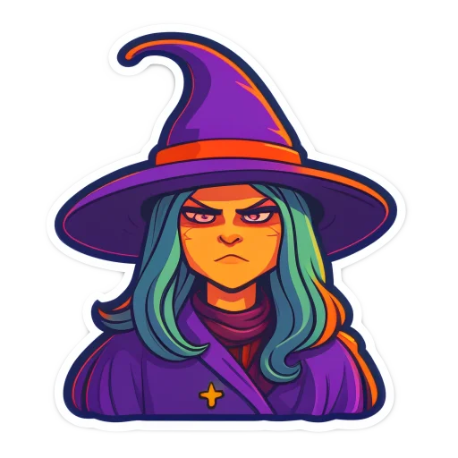 Sticker fear_from_the_cats_Crystal - 1