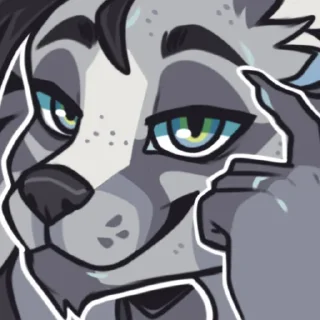 Стикер Tay🍁Niko furry stickers - 7