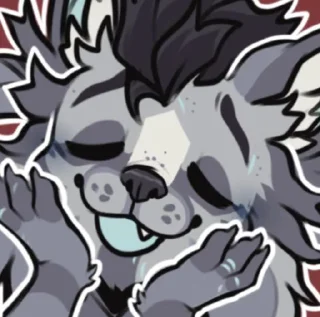 Стикер Tay🍁Niko furry stickers - 3