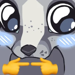 Стикер Tay🍁Niko furry stickers - 11