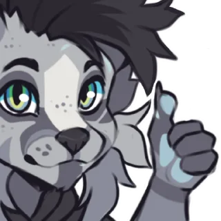 Стикер Tay🍁Niko furry stickers - 2