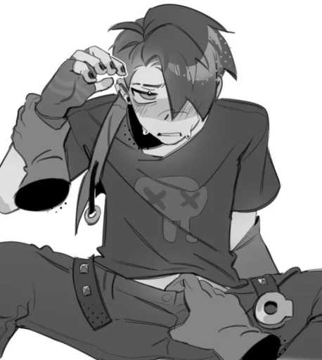 sketch anime illustration