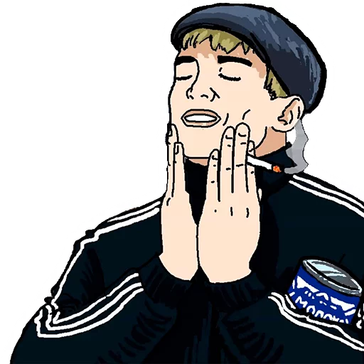 feels good man (by @lampochat) - рисование