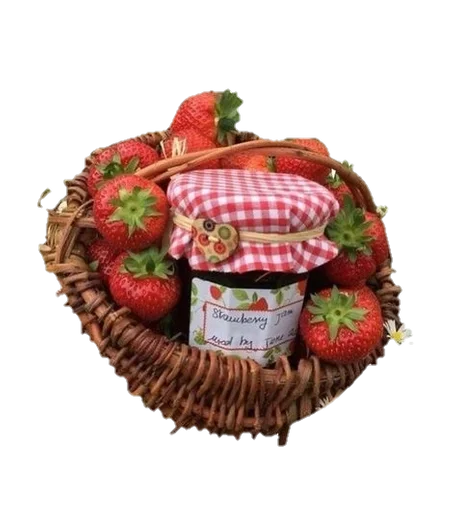 fruit basket strawberry