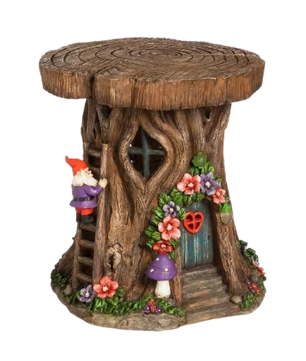 stool flower wooden