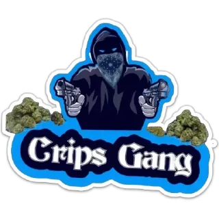 Sticker 🔷Crips Gang💙 Полтава - 6