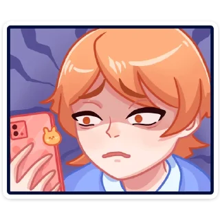 Стикер Рыжик Феликс :: @stickroom - 5