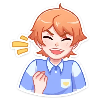 Стикер Рыжик Феликс :: @stickroom - 7