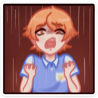 Стикер Рыжик Феликс :: @stickroom - 6