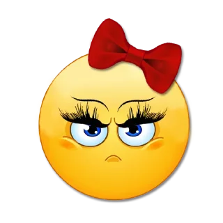 Sticker Женские эмоции @Elena_stickers - 1