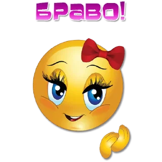 Sticker Женские эмоции @Elena_stickers - 7