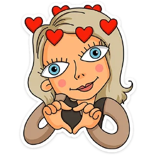 Sticker Женский стендап от @TgSticker - 6