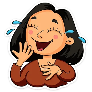 Sticker Женский стендап от @TgSticker - 1