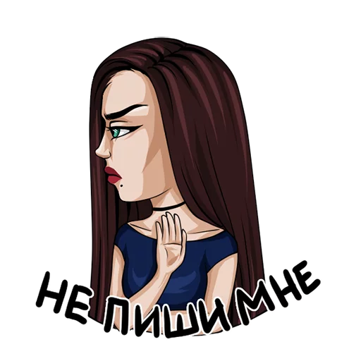 аниме человеческое лицо мультфильм