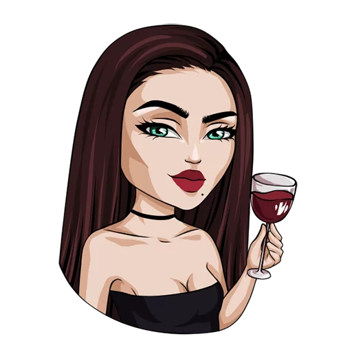 человеческое лицо губная помада женщина