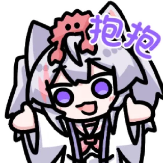 Стикер 風間白花 @zhaxia_cn - 3