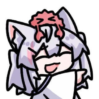 Стикер 風間白花 @zhaxia_cn - 1